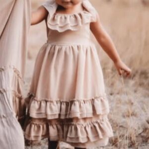 Bailey Blossoms Nellie Ruffle Maxi Dress